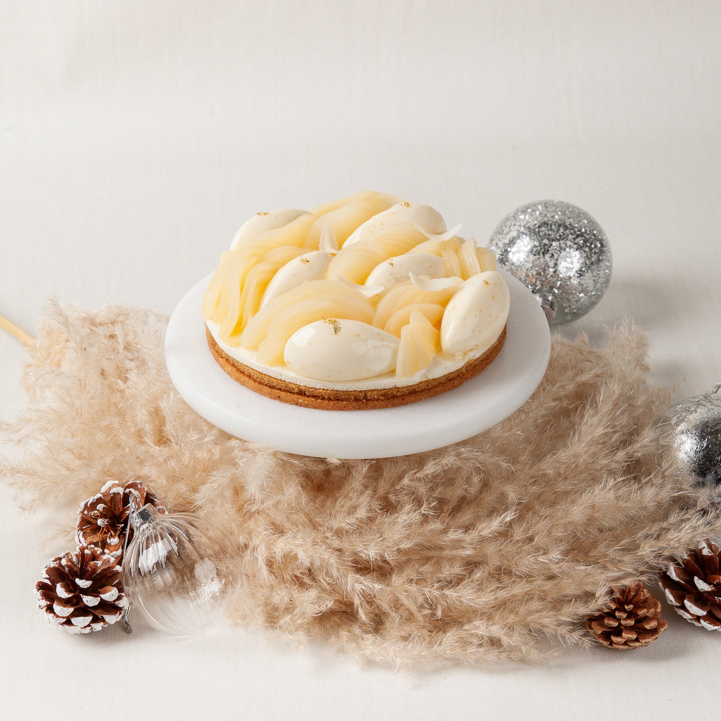 White Truffle Honey Pear Tart